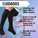 Medias De Compresión Vena Várice E Hinchazón Con Cremallera Beige S/M