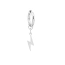 Arete Candonga Argolla Rayo Mujer Hombre 1 Unidad