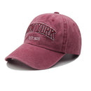 Gorra Cachucha Bordada New York Ajustable Hombres Mujeres