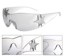 Gafas Lentes De Sol Envolventes Futuristas Para Hombre Mujer