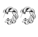Aretes Giros Circulares Para Mujer Outfit Moda Par