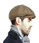 Boina Inglesa Con Visera Cuadros Gorro Sombrero Estilo Moda