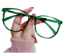 Montura Marco Gafas Redondas Óptica Protección De Luz