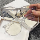 Montura Marco Gafas Redondas Óptica Protección De Luz