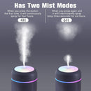 Humificador Difusor De Aroma Ambientador Luz Led