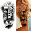 Tatuaje Temporal Forma Leon Cruz