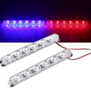 Luz Barra Estroboscópica Parrilla Advertencia 3 Led Par
