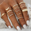 Set de Anillos Vintage 12 Piezas