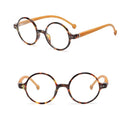Montura Marco Gafas Redondas Vintage Bloqueo De Luz Azul