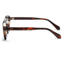 Montura De Gafas Redondas Para Lentes Estilo Octagonal
