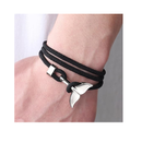 Manilla Pulsera Cuerda Cola De Ballena Náutico Para Hombre