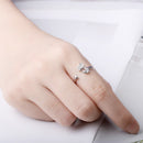 Anillo Argolla De Gato Ajustable Corazón
