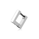 Arete Candonga Argolla Cuadrado Mujer Hombre 1 Unidad