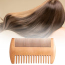 Cepillo/peine Profesional Madera Fortalece Barba Y Cabello
