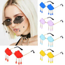 Gafas De Sol Diseño Nubes Gotas De Agua Outfit Fashion Fiest
