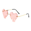 Gafas De Sol Diseño Corazón Derretido