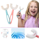 Cepillo De Dientes Silicona En Forma De U Niños 2 A 6 Años