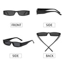 Gafas De Sol Delgadas Rectangulares Outfit Moda Fashion Top