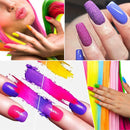 Pigmento Polvo 12 Unidades Nail Art Uñas Neon Fluorescente
