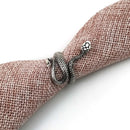Anillo Ajustable de Serpiente 3D