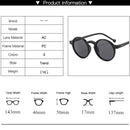 Gafas De Sol Casual Diario Redondas Unisex