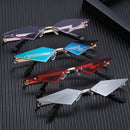 Gafas De Sol Diseño Diamante Espejo Outfit Concierto Flow