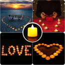 Velas Decorativas Led Tono Calido X3 Unidades Incluye Pilas