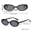 Gafas De Moda Retro Ovaladas Tendencia Casuales Fashion