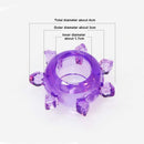 Set Anillos Aros Para Pene Silicona Retardante 5 Unidades