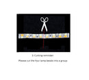 2 Tiras Cintas Luz Led Para Farolas De Carro 40cm Luces Auto