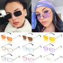 Gafas De Sol Rectangulares Pequeñas Modernas Fashion Outfit