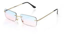Gafas De Sol Rectangulares Pequeñas Modernas Fashion Outfit