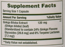 Ginkgo Biloba Memoria Nature´sb