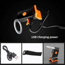 Luz LED Trasera Recargable USB Para Bicicleta