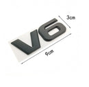 Emblema V6 Mitsubishi Montero Pajero Hard Top Persiana Color