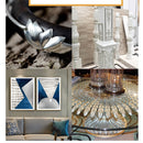 Hojas De Papel Doradas Decorativas Artesanales Oro DIY 200 Unidades