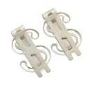 Clip Gancho De Bolsillo Sujeta Billetes Diseño Dolar