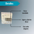 Clip Gancho Sujeta Billetes