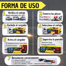 Cargador Inteligente para Batería de Carro Portátil