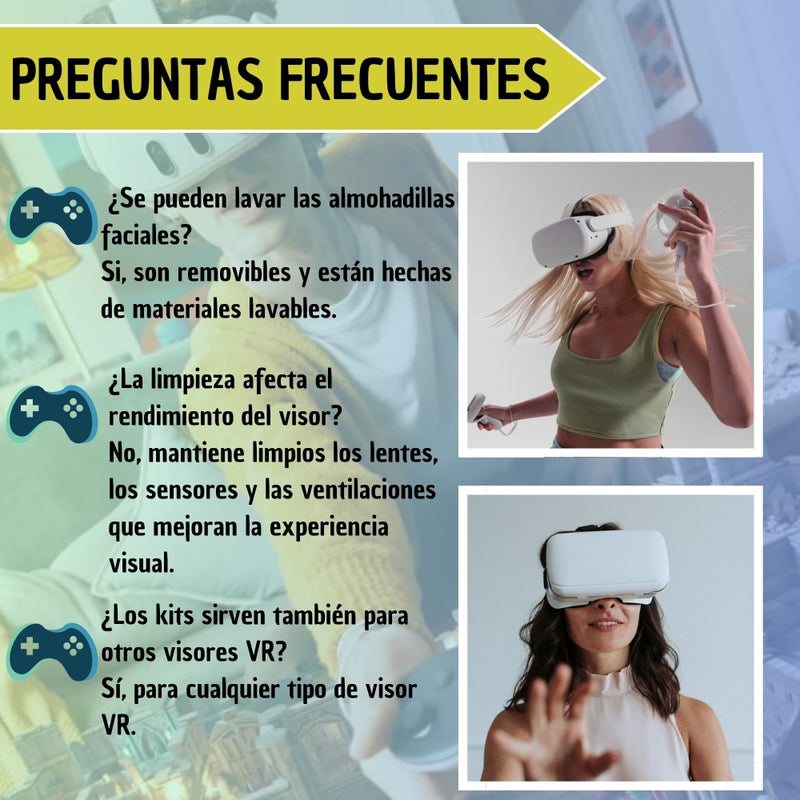 Kit Limpieza Extrema Y Proteccion Para Meta Quest Pro