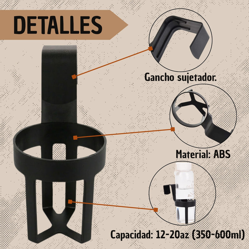 Soporte Universal Porta Vasos Colgante Para Carros Automóvil