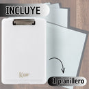 Carpeta Planillero A4 con Almacenamiento Interno para Hojas