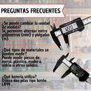 Calibrador Pie De Rey Digital 4bateria Lr44 Calipre Original