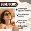 Gafas De Sol Cuadradas Unisex Estilo Retro Aviador