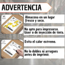 Etiquetas Termicas Directa Fuertes Ahesivas 15x12 Hojas 500