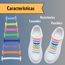 Cordon Cordones Elasticos Silicona Tenis Zapatos