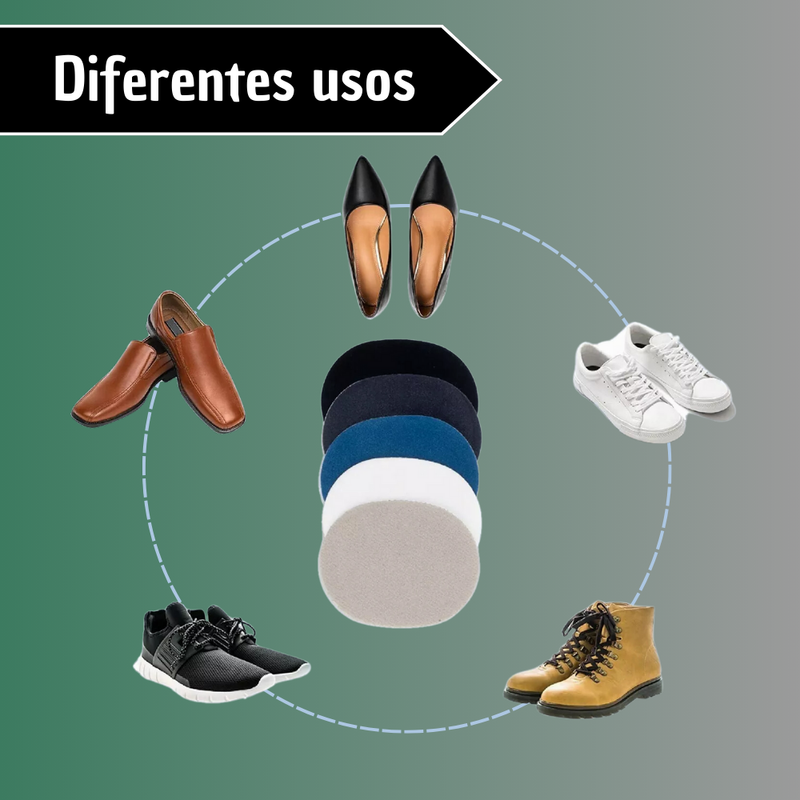 Parches Adhesivos Para Reparación Rápida De Zapatos
