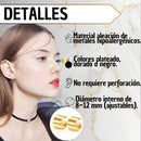 Aretes Ear Cuff Set 12 Piezas Ajustables Sin Perforacion