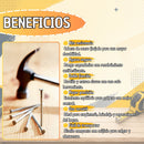 Martillo Multiuso de Garra con Mango Antideslizante