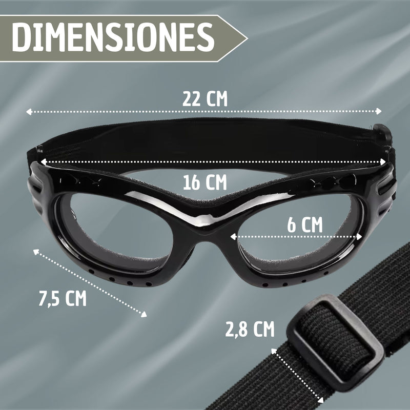 Gafas Para Moto A Prueba De Viento Ajustables